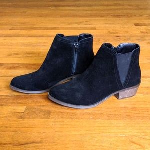 Black Suede Ankle Boots